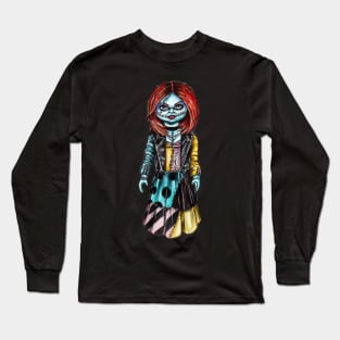 Sally Valentine Horror MASHUP! Long Sleeve T-Shirt